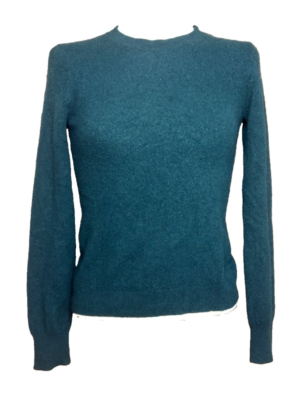 Antonia Melani Green 100% Cashmere Sweater